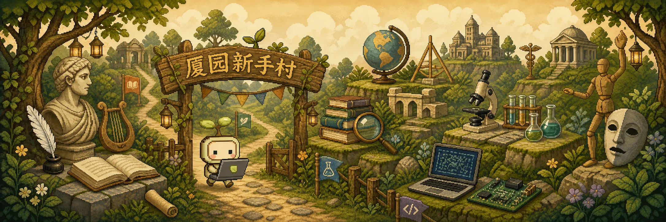 厦园新手村学科探索路线